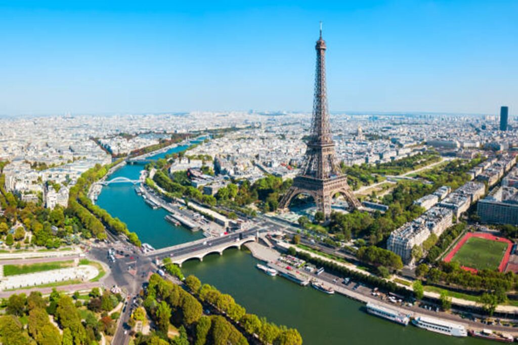 Top 10 Travel Destinations Paris Eiffel Tower